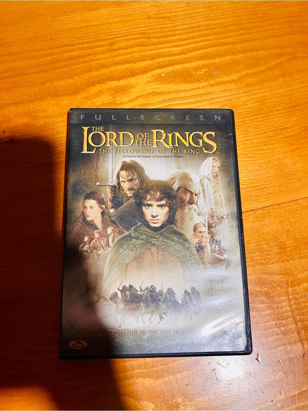 (3/$10) The Lord of the Rings: The Fellowship of the Ring (Black) DVD
